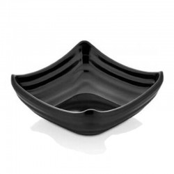 Külsan Thermoset Ramekin, Minimal, Square Model, 11x11 cm, 100 ml, Black - Külsan Thermoset