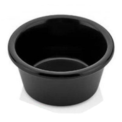 Külsan Thermoset Ramekins, Minimal, 5.8 cm, 2.7 cm Yükseklik, 30 ml, Siyah - 1