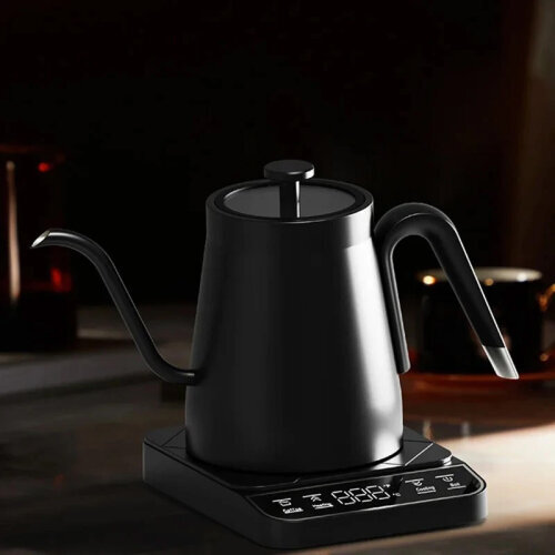 Kumtel HCK-02 Dijital Isı Ayarlı Kettle, 800 ml, Elektrikli, Siyah - 4