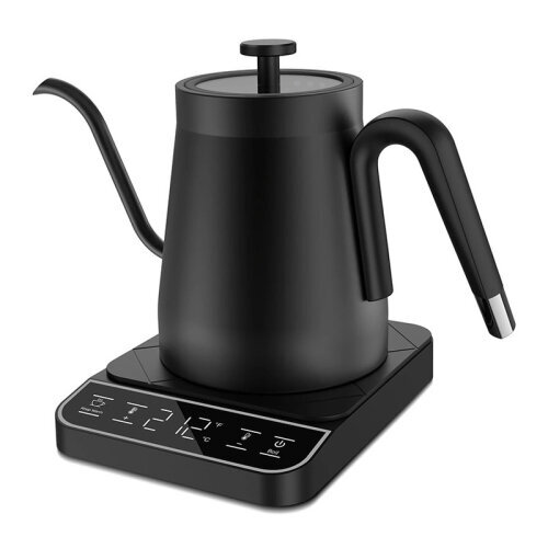 Kumtel HCK-02 Dijital Isı Ayarlı Kettle, 800 ml, Elektrikli, Siyah - 1
