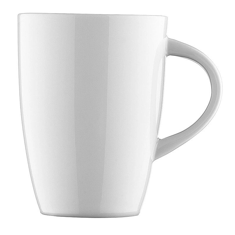 Kütahya AGR01MG Agora Porselen Mug, 250 ml, Beyaz - Mitterteich