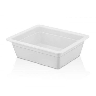 Külsan Thermoset GN 1/2-100 mm Gastronorm Küvet, 5.1 L, Beyaz - 1