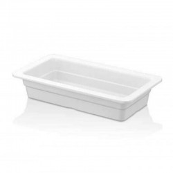 Külsan Thermoset Gastronom Küvet, GN 1/3, 17.6x32.5 cm, 1.7 L, Beyaz 