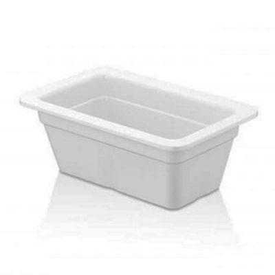 Külsan Thermoset GN 1/4-100 mm Gastronorm Küvet, 2 L, Beyaz - 1