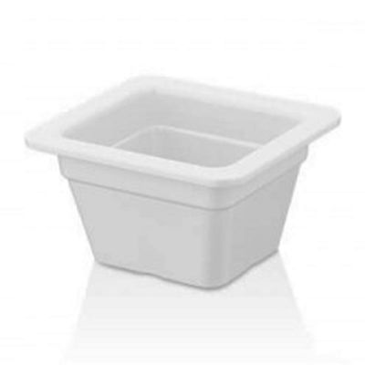 Külsan Thermoset GN 1/6-100 mm Gastronorm Küvet, 1.1 L, Beyaz - 1