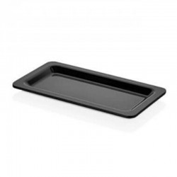 Külsan Thermoset Gastronom Küvet, GN 1/3, 17.6x32.5 cm, 0.45 L, Siyah 