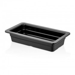 Külsan Thermoset Gastronom Küvet, GN 1/3, 17.6x32.5 cm, 1.7 L, Siyah 