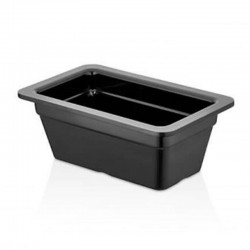 Külsan Thermoset Gastronom Küvet, GN 1/4, 26.5x16.2 cm, 2 L, Siyah 