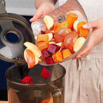 Kuvings AUTO10 Hands-Free Slow Juicer Katı Meyve Sıkacağı, Gri - 5