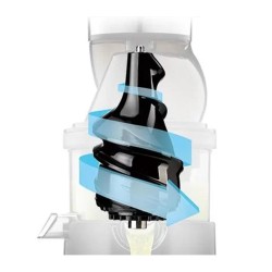 Kuvings CS600 Chef Соковыжималка твердого холодного отжима, Inox - 4