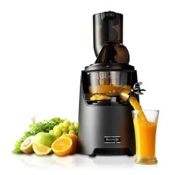 Kuvings EVO820 Slow Juicer Katı Meyve Sıkacağı, Smoothie ve Dondurma Aparatlı, Gri - Thumbnail