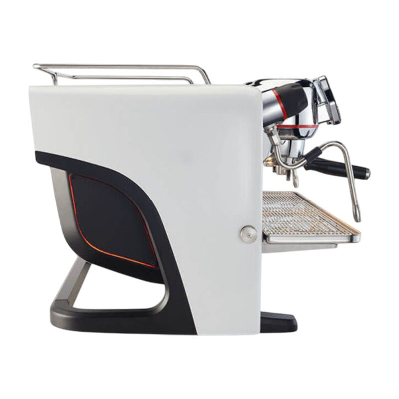 La Cimbali M200 GT1 DT/3 BUTTON Tall Cup Fully Automatic Espresso Coffee Machine, 3 Groups, White - La Cimbali