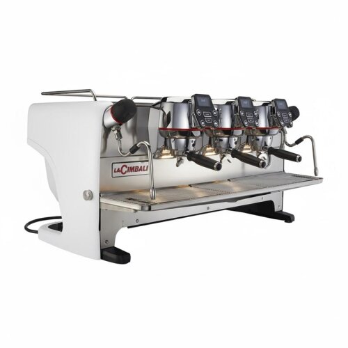 La Cimbali M200 GT1 DT/3 BUTTON Tall Cup Tam Otomatik Espresso Kahve Makinesi, 3 Gruplu, Beyaz - La Cimbali