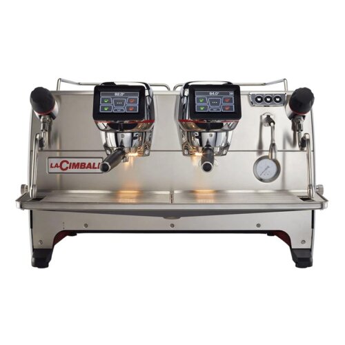 La Cimbali M200 PROFILE DT/2 TOUCH Tall Cup Fully Automatic Espresso Coffee Machine, 2 Groups, Black - La Cimbali