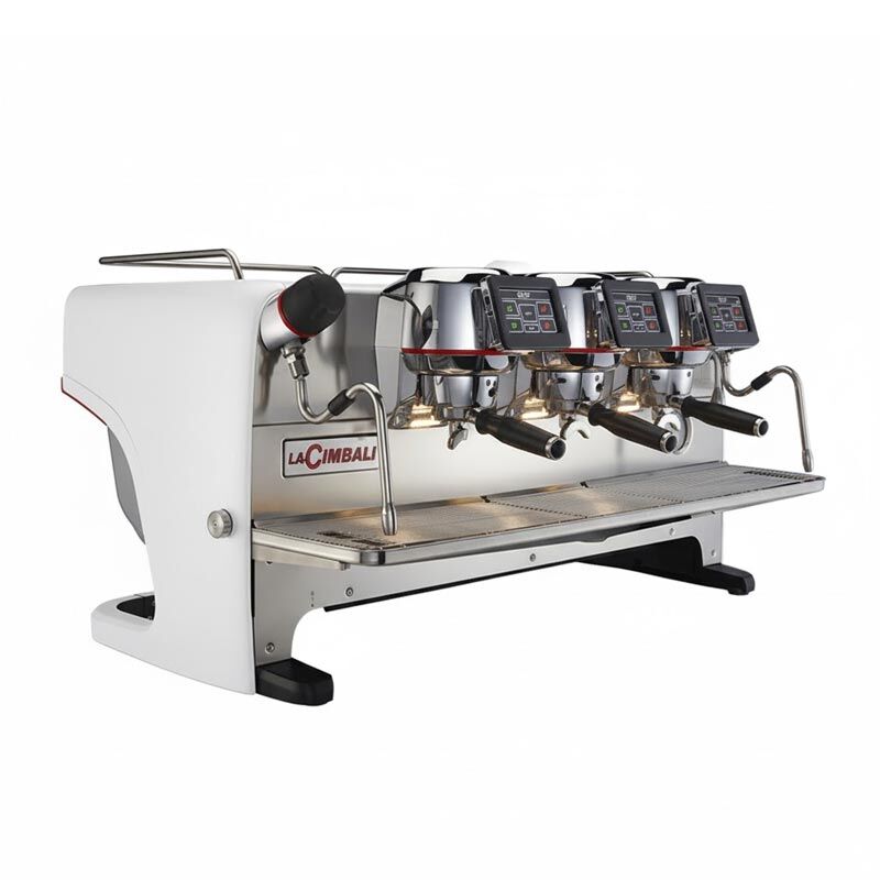 La Cimbali M200 PROFILE DT/3 TOUCH Tall Cup Tam Otomatik Espresso Kahve Makinesi, 3 Gruplu, Beyaz - La Cimbali