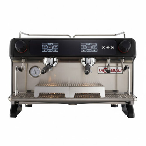 La Cimbali M40 DT/2 Fully Automatic Espresso Coffee Machine, 2 Groups, Black - La Cimbali