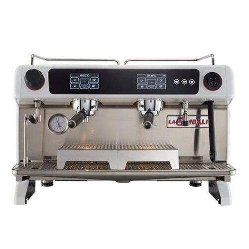 La Cimbali M40 DT/2 Tam Otomatik Turbosteam Espresso Kahve Makinesi, 2 Gruplu, Beyaz - 1