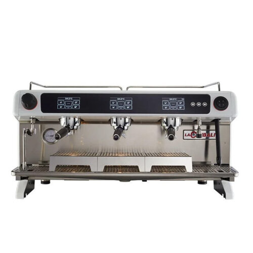 La Cimbali M40 DT/3 Tam Otomatik Turbosteam Espresso Kahve Makinesi, 3 Gruplu, Beyaz - 2