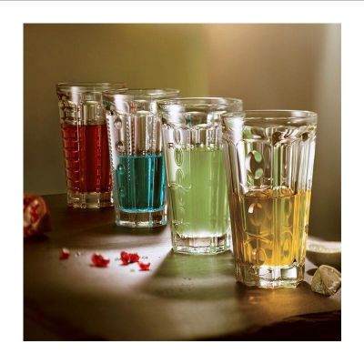 La Rochere Saga Dekor Daire Desenli Cam Kokteyl Bardak, 350 ml - 2