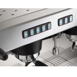 La San Marco Delecta Fully Automatic Espresso Coffee Machine, 2 Groups, White - 4