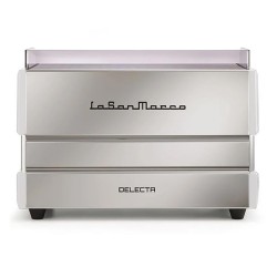 La San Marco Delecta Fully Automatic Espresso Coffee Machine, 2 Groups, White - 3