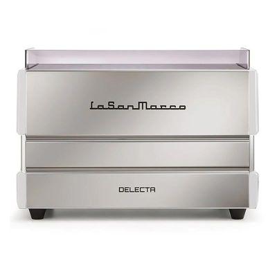 La San Marco Delecta Fully Automatic Espresso Coffee Machine, 2 Groups, White - La San Marco