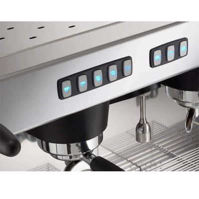 La San Marco Delecta Tam Otomatik Espresso Kahve Makinesi, 2 Gruplu, Beyaz - 4