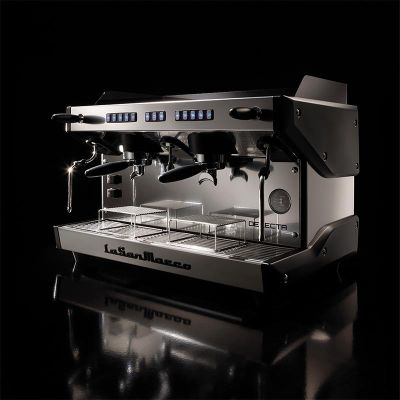 La San Marco Delecta Tam Otomatik Espresso Kahve Makinesi, 2 Gruplu, Siyah - 5