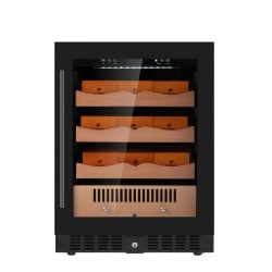 La Sommeliere CIG650BU Cigar Cabinet, 650 Cigar Capacity - La Sommeliere