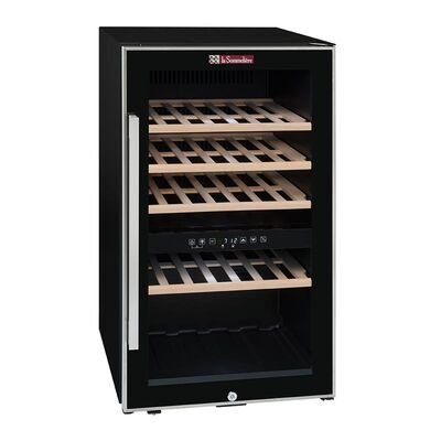 La Sommeliere ECS50.2Z Wine Cabinet, 49 Bottle Capacity - La Sommeliere