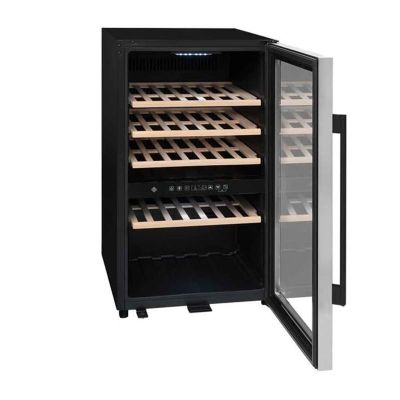 La Sommeliere ECS512Z Service Solo Dual Temperature Wine Cabinet, 49 Bottle Capacity - La Sommeliere