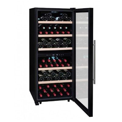 La Sommeliere LS102DZBL Service Solo Wine Cabinet, 102 Bottle Capacity - La Sommeliere