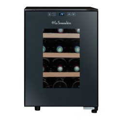 La Sommeliere LS12SILENCE Service Solo Wine Cabinet, 12 Bottle Capacity - 1