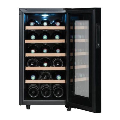 La Sommeliere LS18S خزانة النبيذ المنفردة للخدمة، سعة 18 زجاجة - La Sommeliere