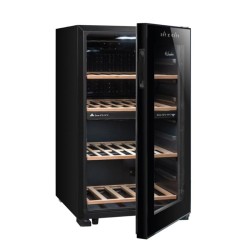 La Sommeliere LS512ZBLACK خزانة نبيذ منفردة LS512ZBLACK، سعة 50 زجاجة - 8