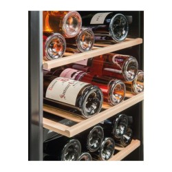 La Sommeliere LS512ZBLACK Solo Wine Cabinet, 50 Bottle Capacity - 14