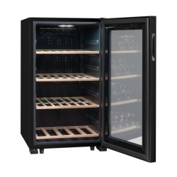 La Sommeliere LS52BLACK Solo Wine Cabinet, 52 Bottle Capacity - 4