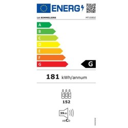 La Sommeliere MT150DZ Prestige Solo Çift Bölmeli Şarap Dolabı, 152 Şişe Kapasiteli - Thumbnail