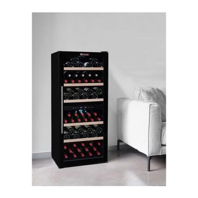 La Sommeliere SLS102.DZ Wine Cabinet, 102 Bottle Capacity - La Sommeliere