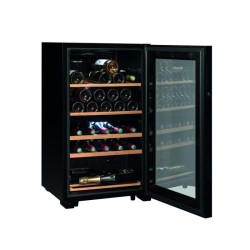 La Sommeliere SLS32 DZBLACK خزانة نبيذ فردية للخدمة، سعة 32 زجاجة - 9