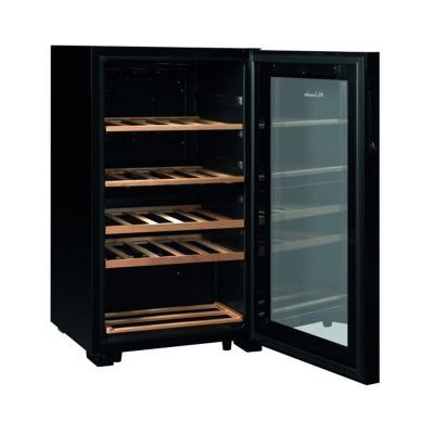La Sommeliere SLS32 DZBLACK Service Solo Wine Cabinet, 32 Bottle Capacity - La Sommeliere