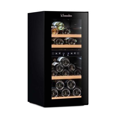 La Sommeliere SLS34.DZ Wine Cabinet, 33 Bottle Capacity - La Sommeliere
