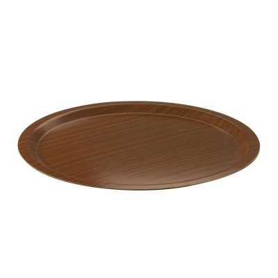 Öztiryakiler Yuvarlak R Lamine Kaymaz Tepsi, 38 cm - 1