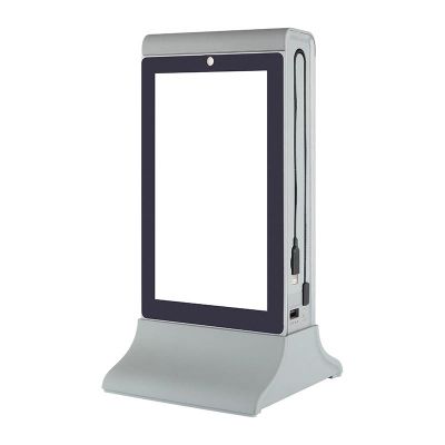 Cyclone Masaüstü Mobil Şarj Cihazı, Powerbank, LCD Ekranlı, Gri - 2