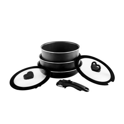 Leggno AIO2252SET6SP ALL-IN-ONE Titantum Tencere Set, 6 Parça - 1