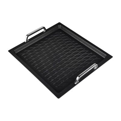 Leggno BLK2100BBQ Döküm Barbekü Tepsisi, 37x33 cm - 1