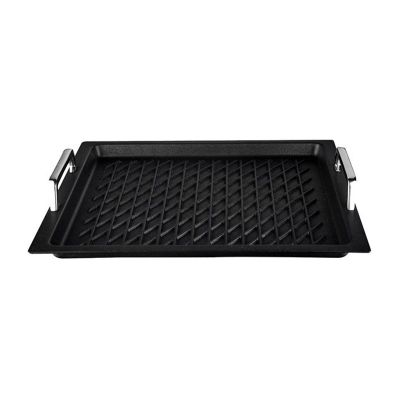 Leggno BLK2100BBQ Döküm Barbekü Tepsisi, 37x33 cm - 2
