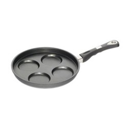 Leggno BLK2200PC26IND صينية بانكيك من الحديد الزهر بالحث الحراري، 26 سم - Leggno