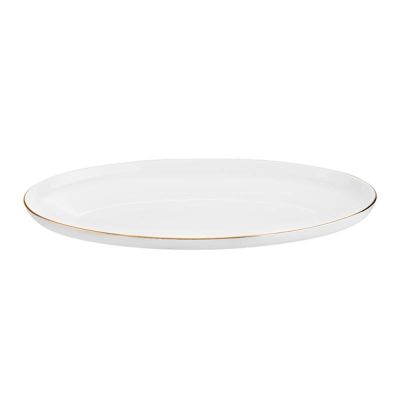 Leggno CHE1000AP26G Chester Gold Kayık Tabak, 26 cm - 1