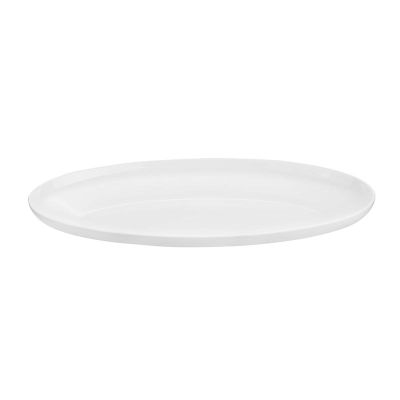 Leggno CHE1000AP26W Chester White Kayık Tabak, 26 cm - 1